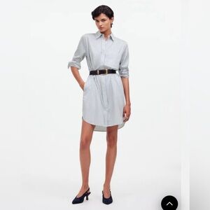 Madewell Y-Neck Relaxed Shirt Dress NWT Size X-Large